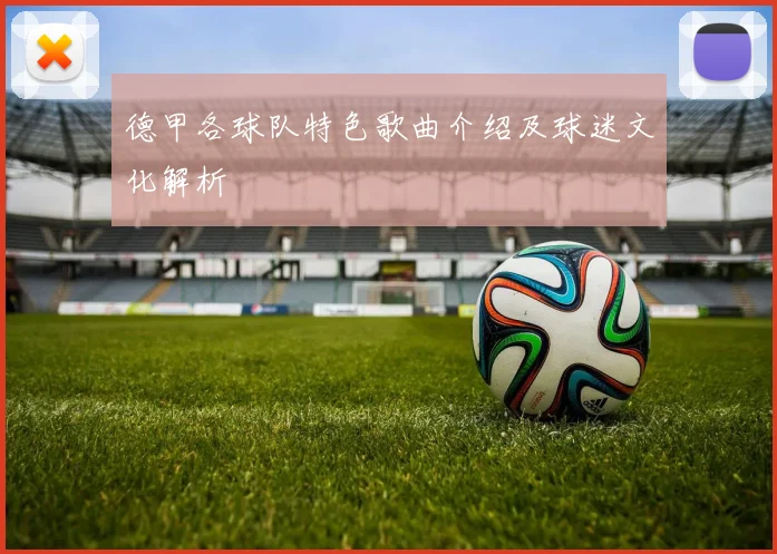 德甲各球队特色歌曲介绍及球迷文化解析